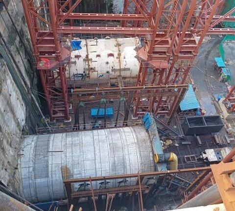 Mumbai Metro Line 7A – TBM Dhruv tunnelling