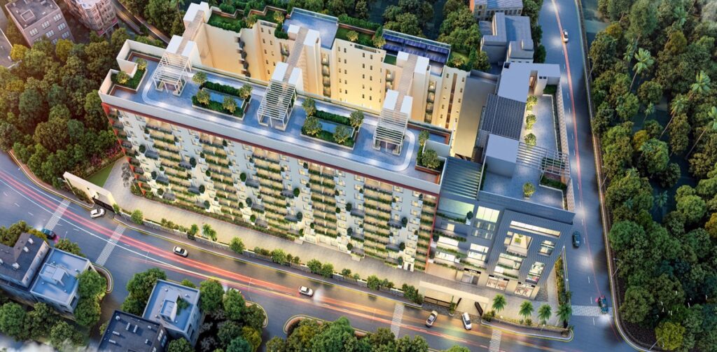 Bhagwati Heritage, Jamshedpur – aerial view