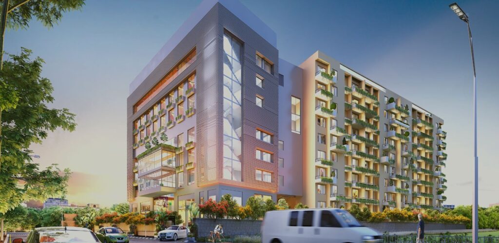 Bhagwati Heritage, Jamshedpur – street view