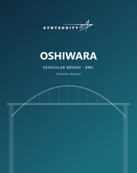 Bridge across Oshiwara Nalla near SV Road, Mumbai