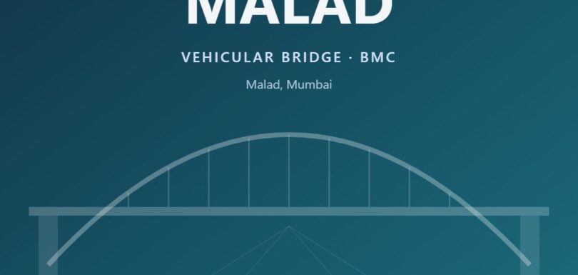 Bridge near Malad Subway, Mumbai