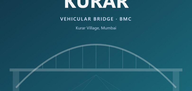 Bridge near Pushpa Park, Kurar Village, Mumbai