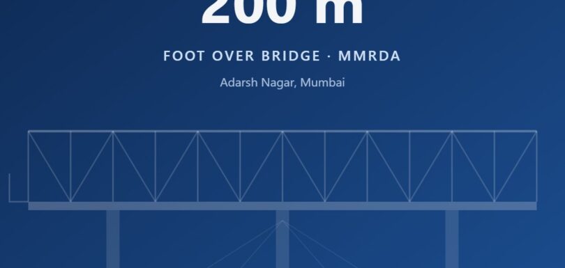 FOB at Adarsh Nagar for MML-6