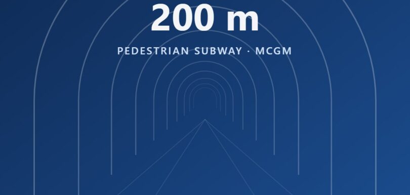 Pedestrian Subway – CSMT Station to Walchand Road & BEST Bus Station